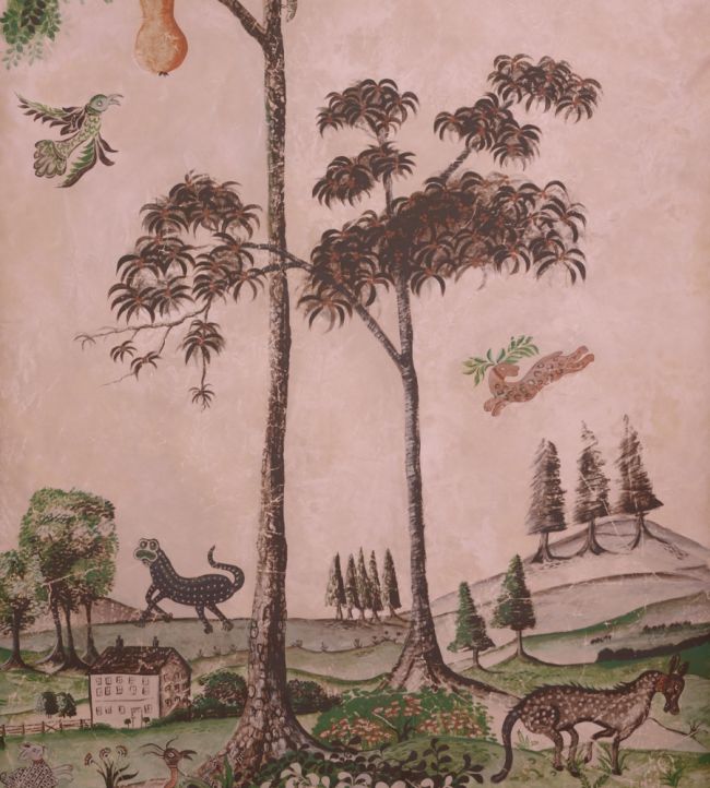Mythical Land Mural by Andrew Martin Daybreak