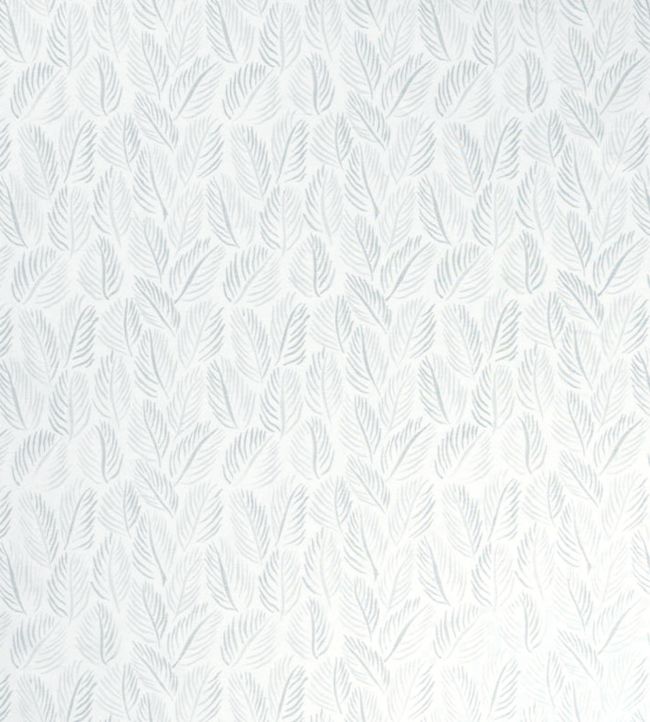 Armature Feuilles Fabric by Christopher Farr Cloth Pale Blue