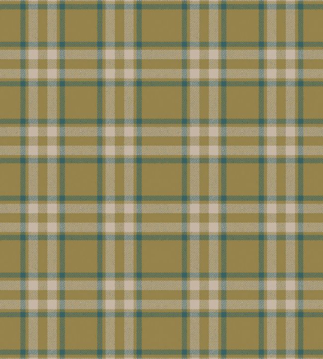 Arran Check Fabric by Arley House Antique