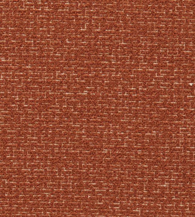 Arran Fabric by Harlequin Terracotta/Linen