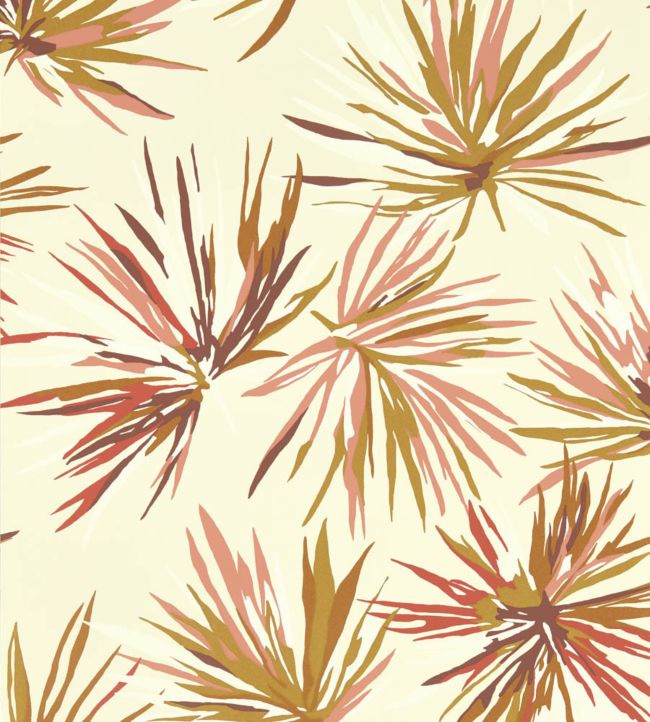 Aucuba Wallpaper by Harlequin Gold Parchment
