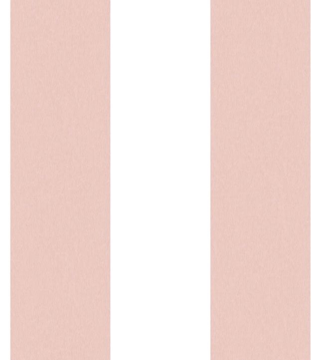 Awning Stripe Fabric by Woodchip & Magnolia Blush Pink