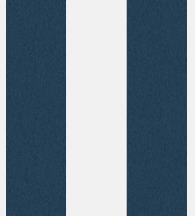 Awning Stripe Fabric by Woodchip & Magnolia Navy White