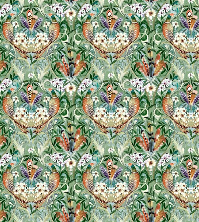 Baby Rostherne Fabric by Arley House Fern