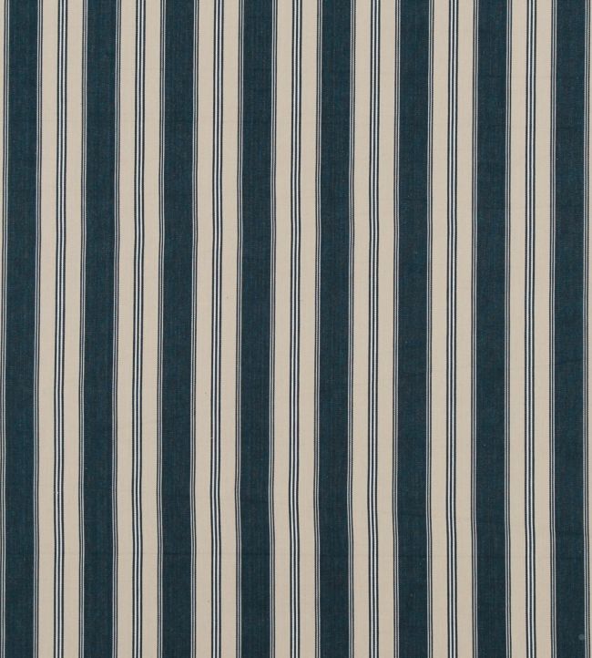 Tango Ticking Fabric by Baker Lifestyle Indigo