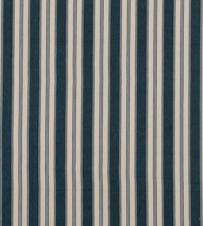 Tango Ticking Fabric by Baker Lifestyle Indigo