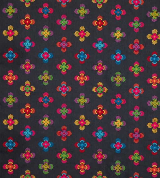 Midnight Garden Fabric by Baker Lifestyle Indigo