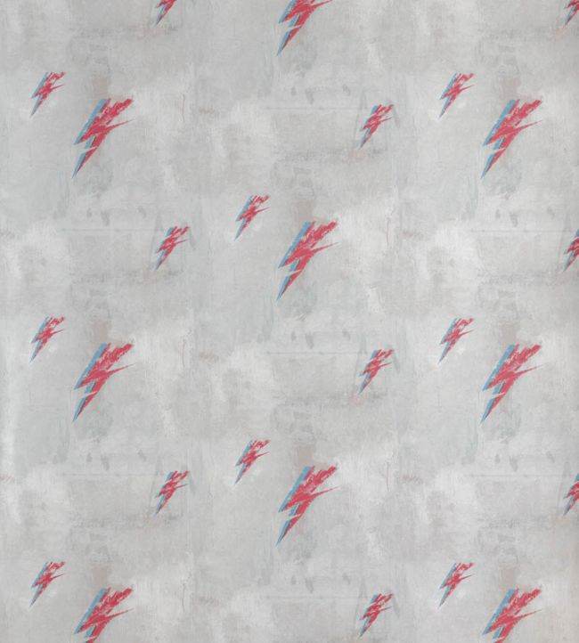 Bolt From Mars Wallpaper by Barneby Gates Red On Natural