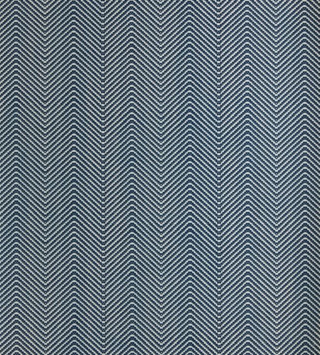 Chevron Wallpaper by Barneby Gates Ink Blue
