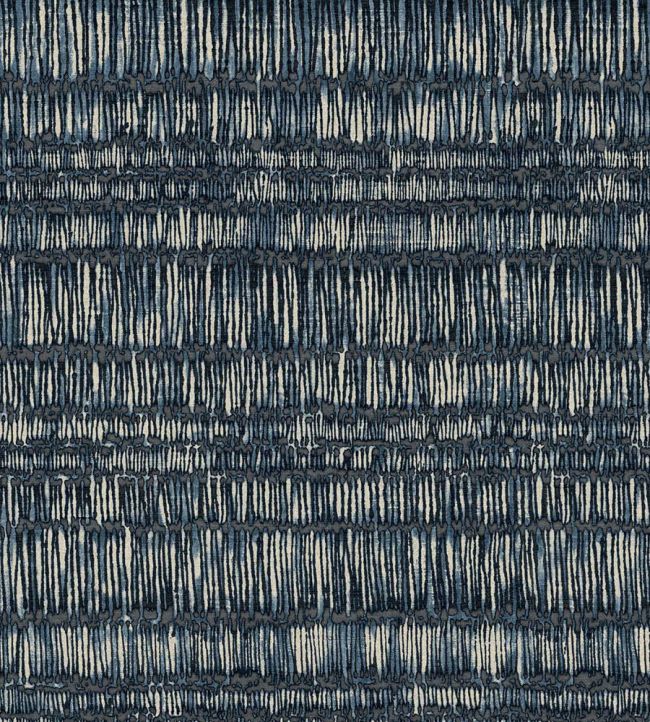 Batik Stripes Wallpaper by Eijffinger Blue