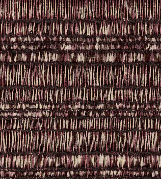 Batik Stripes Wallpaper by Eijffinger Red