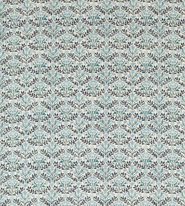 Bellflowers Fabric by Morris & Co Mineral Blue