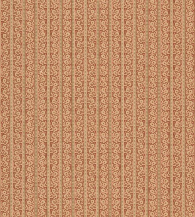 Bibury Fabric by GP & J Baker Red/Olive