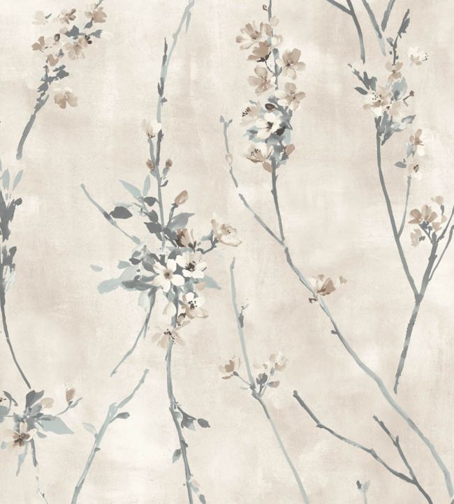 Blossom Wallpaper by Woodchip & Magnolia Cream