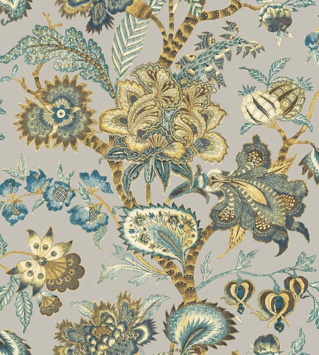 Bombay Fabric by Arley House Primrose