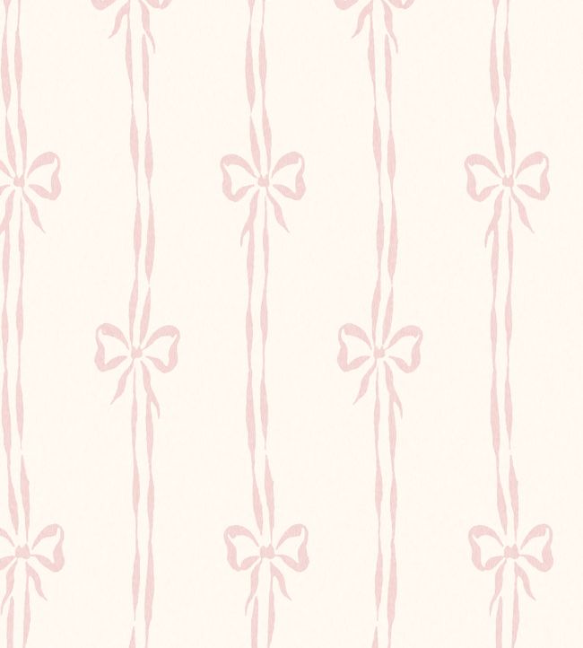 Bow Peep Fabric by Woodchip & Magnolia Pink Cloud