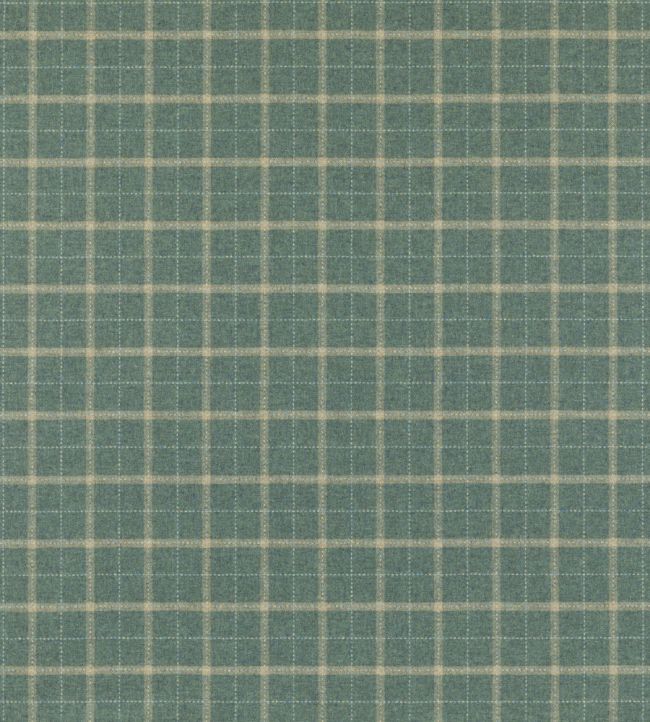 Bowmont Fabric by Mulberry Home Teal