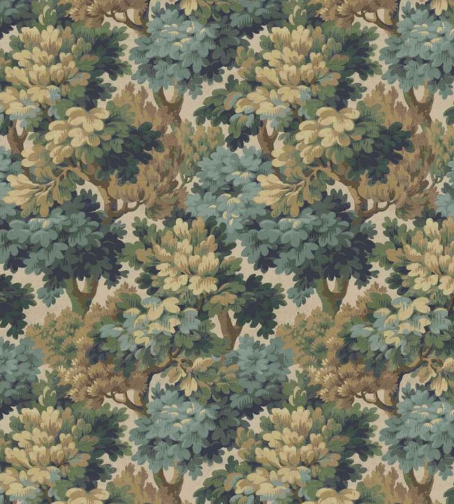 Broadhead Forest Fabric by Woodchip & Magnolia Lichen Green