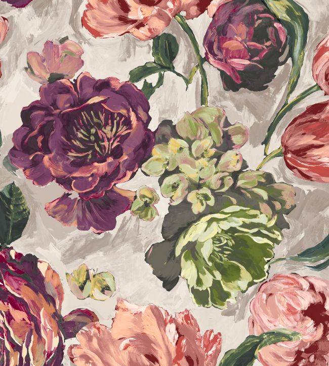 Bronte Fabric by Arley House Violet