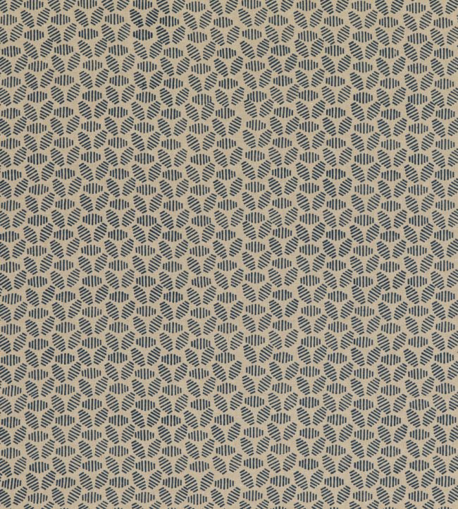 Bumble Bee Fabric by Baker Lifestyle Indigo
