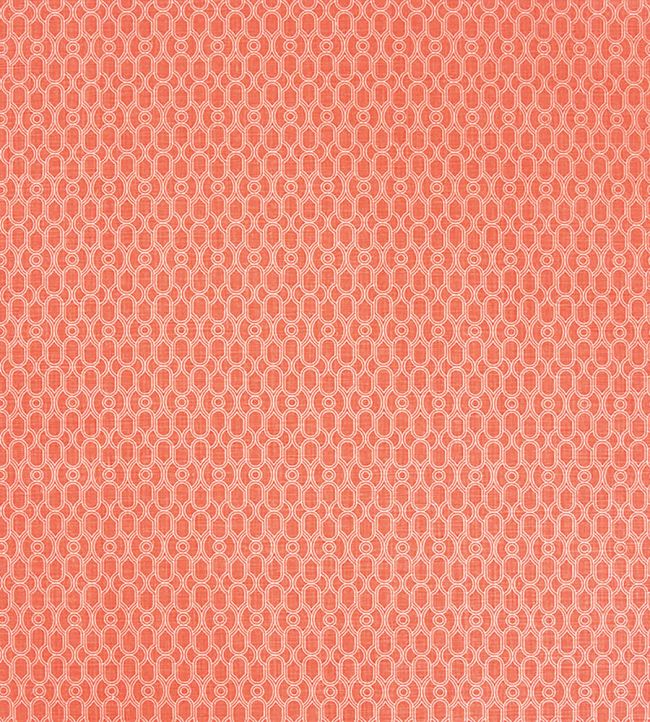 Chiselled Fabric by Christopher Farr Cloth Coral