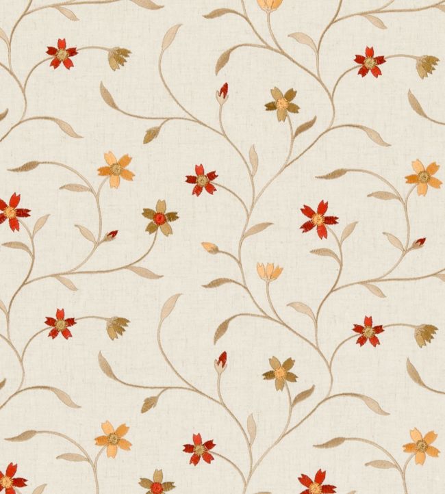 Mellor Fabric by Clarke & Clarke Spice
