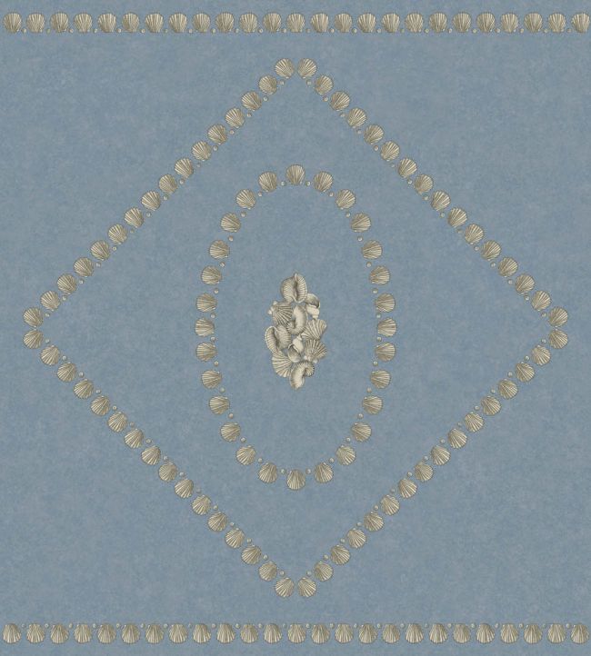 Conchiglie Wallpaper by Cole & Son Gilver on Denim