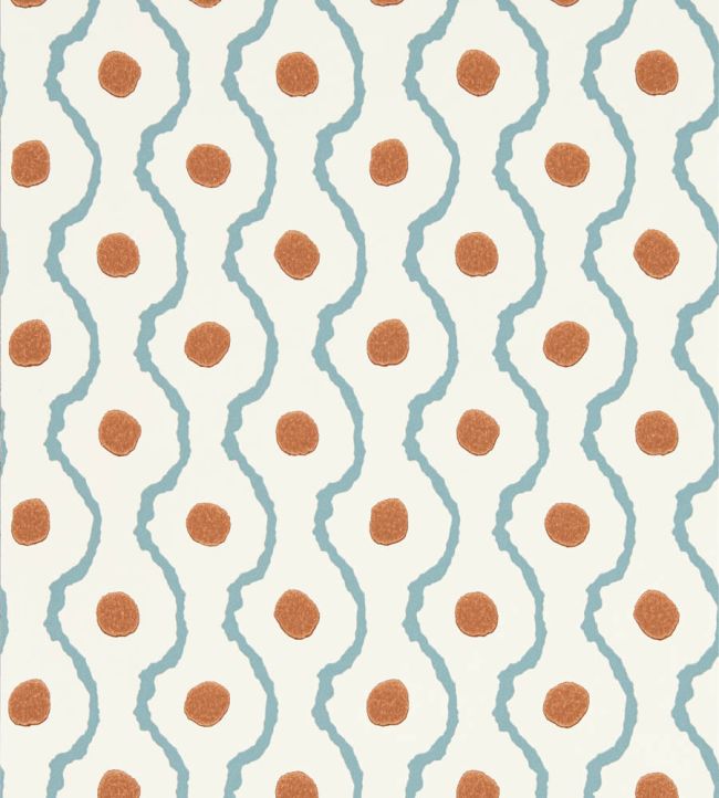 Connor Wallpaper by Harlequin Pacific/Terracotta