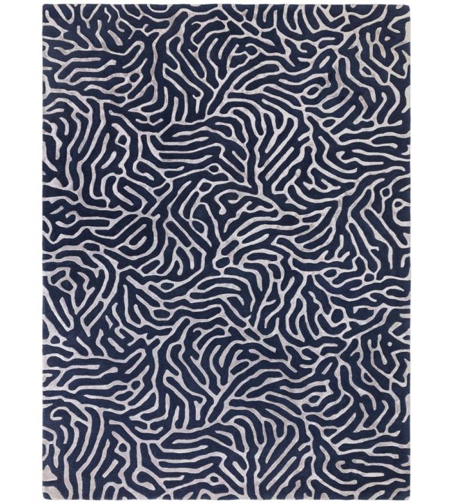 Asiatic Coral rug Blue CORA120180BLUE Blue