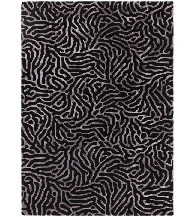 Asiatic Coral rug Gunmetal CORA120180GUNN Gunmetal
