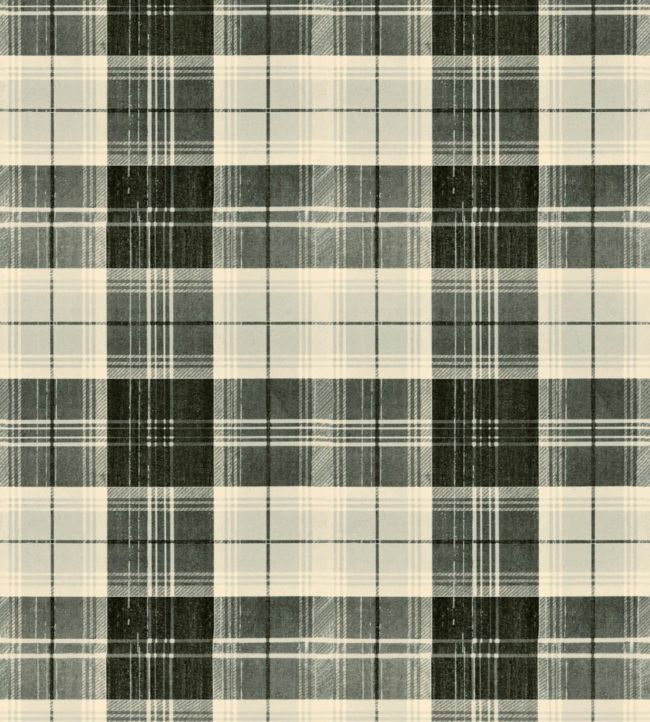 Countryside Plaid Wallpaper by MINDTHEGAP Charcoal