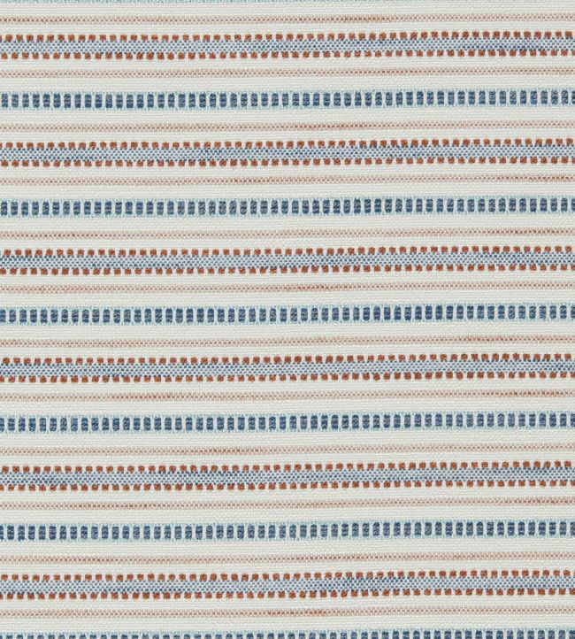 Cove Fabric by Harlequin Indigo/Rust