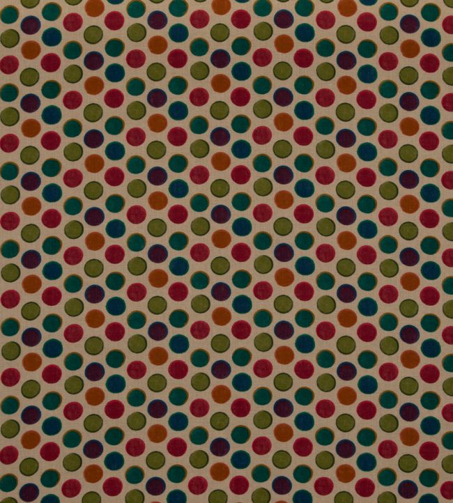 Croquet Fabric by Mulberry Home Plum