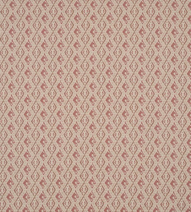 Dacca Fabric by James Hare Red/Pink