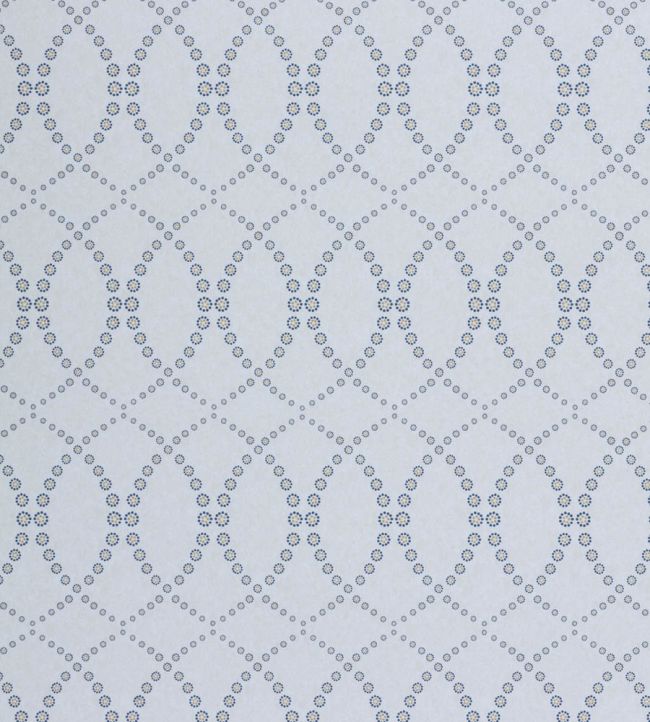 Daisy Chain Wallpaper by Vanderhurd Indigo