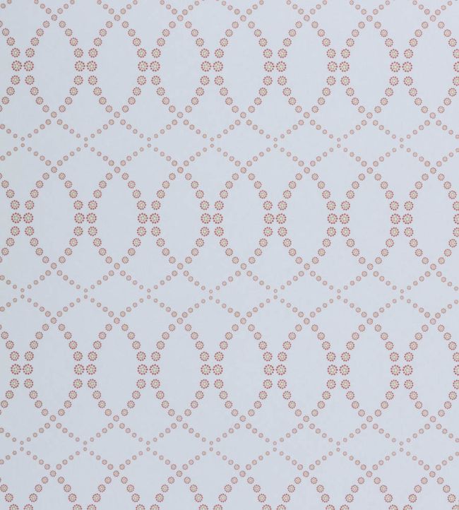 Daisy Chain Wallpaper by Vanderhurd Terracotta