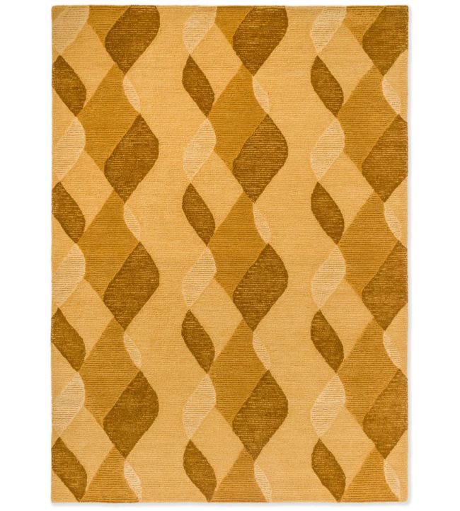 Brink & Campman Decor Riff rug Straw Yellow 98206140200 Straw Yellow
