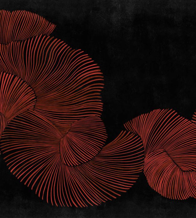 Diving Moment Mural by Coordonne Red
