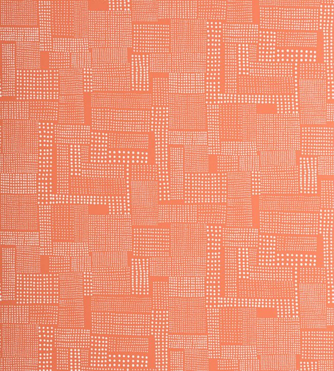 Dots Wallpaper by MissPrint Tropical Peach