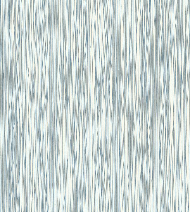 Downey Wallpaper by Christopher Farr Cloth Cobalt