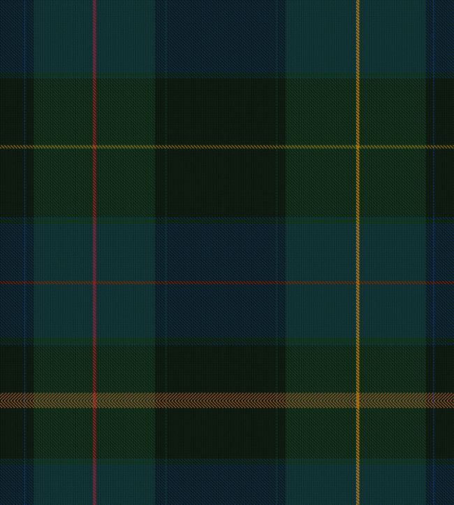 Equestrian Plaid Wallpaper by MINDTHEGAP Green