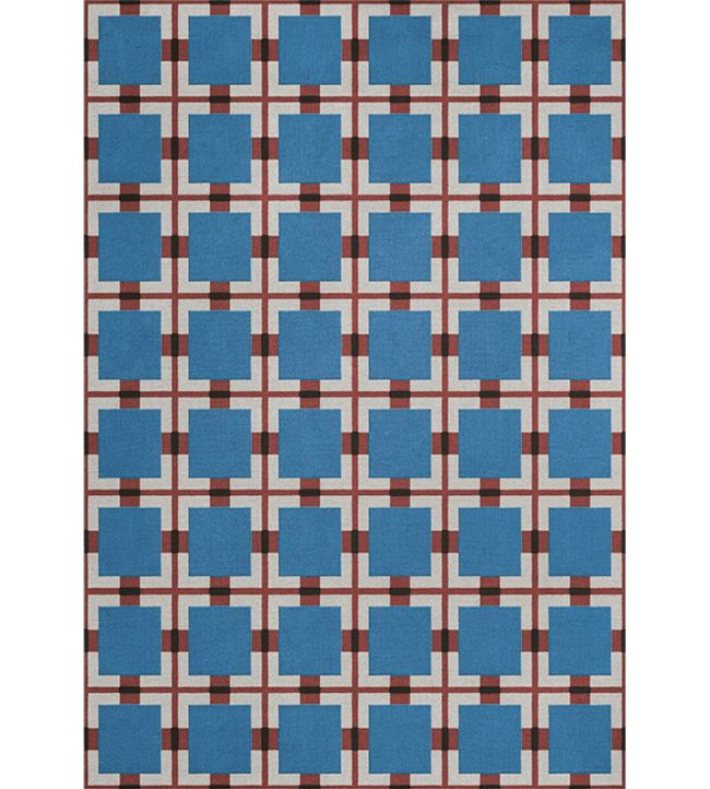 Layered Evelina Kroon Wool rug Berry Rain EKBR140200 Berry Rain