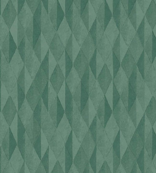 Festival Diamond Wallpaper by Eijffinger Green