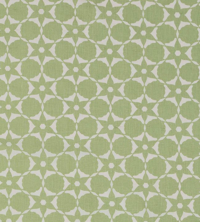 Flower Cut Out Fabric by Vanderhurd Jade/Moonstone