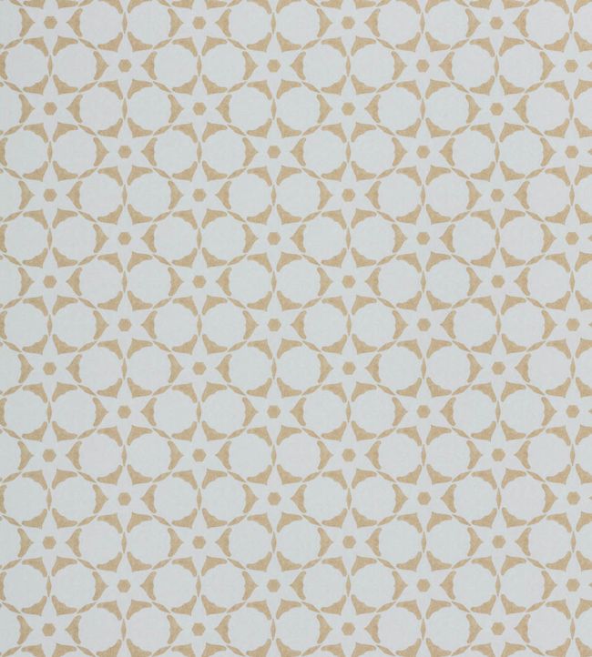Flower Stencil Wallpaper by Vanderhurd Sandstone