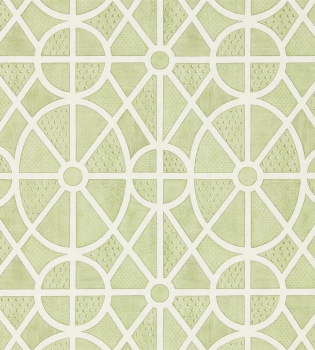 Garden Plan Wallpaper by Sanderson Garden Green