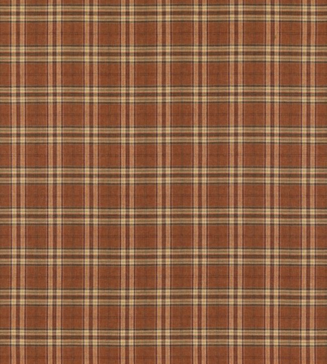 Ghillie Fabric by Mulberry Home Russet