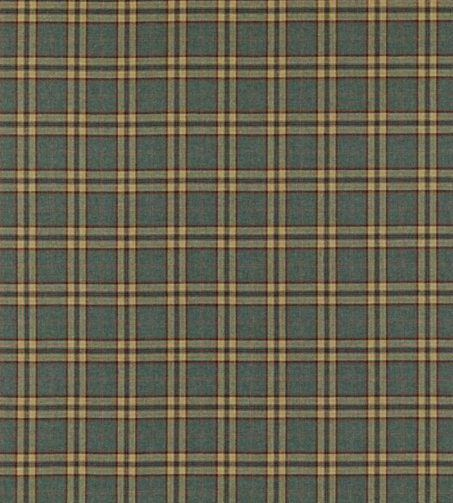Ghillie Fabric by Mulberry Home Teal