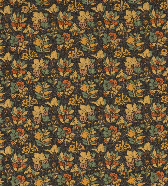 Meadow Fruit Fabric by GP & J Baker Indigo/Multi