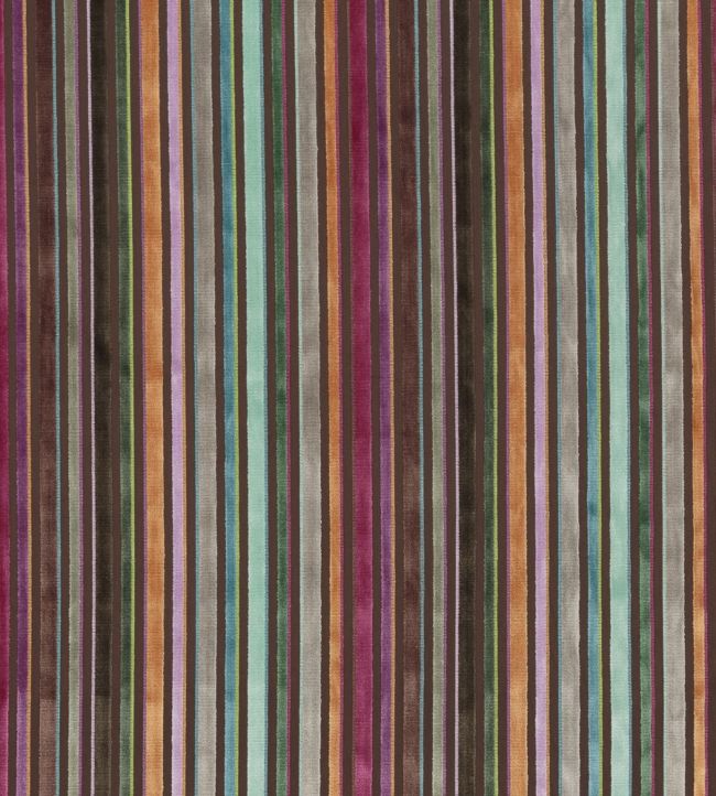 Cardinal Stripe Fabric by GP & J Baker Jewel